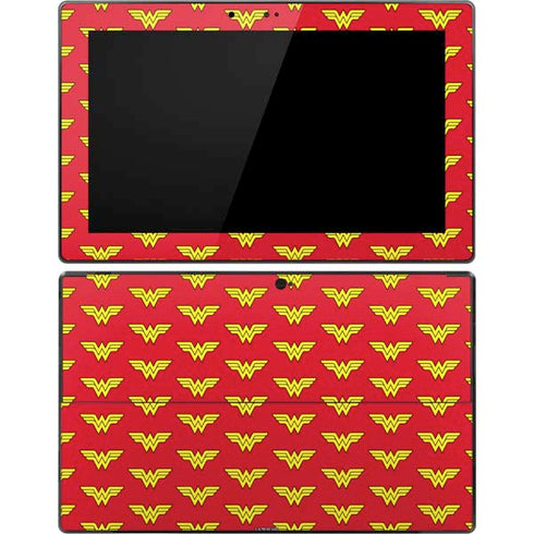 DC Comics Wonder Woman Logo Pattern Surface Pro Tablet Skin